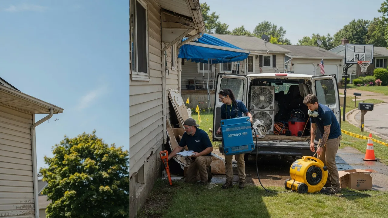 Ceiling Leak Cleanup in Cleveland, WV near me